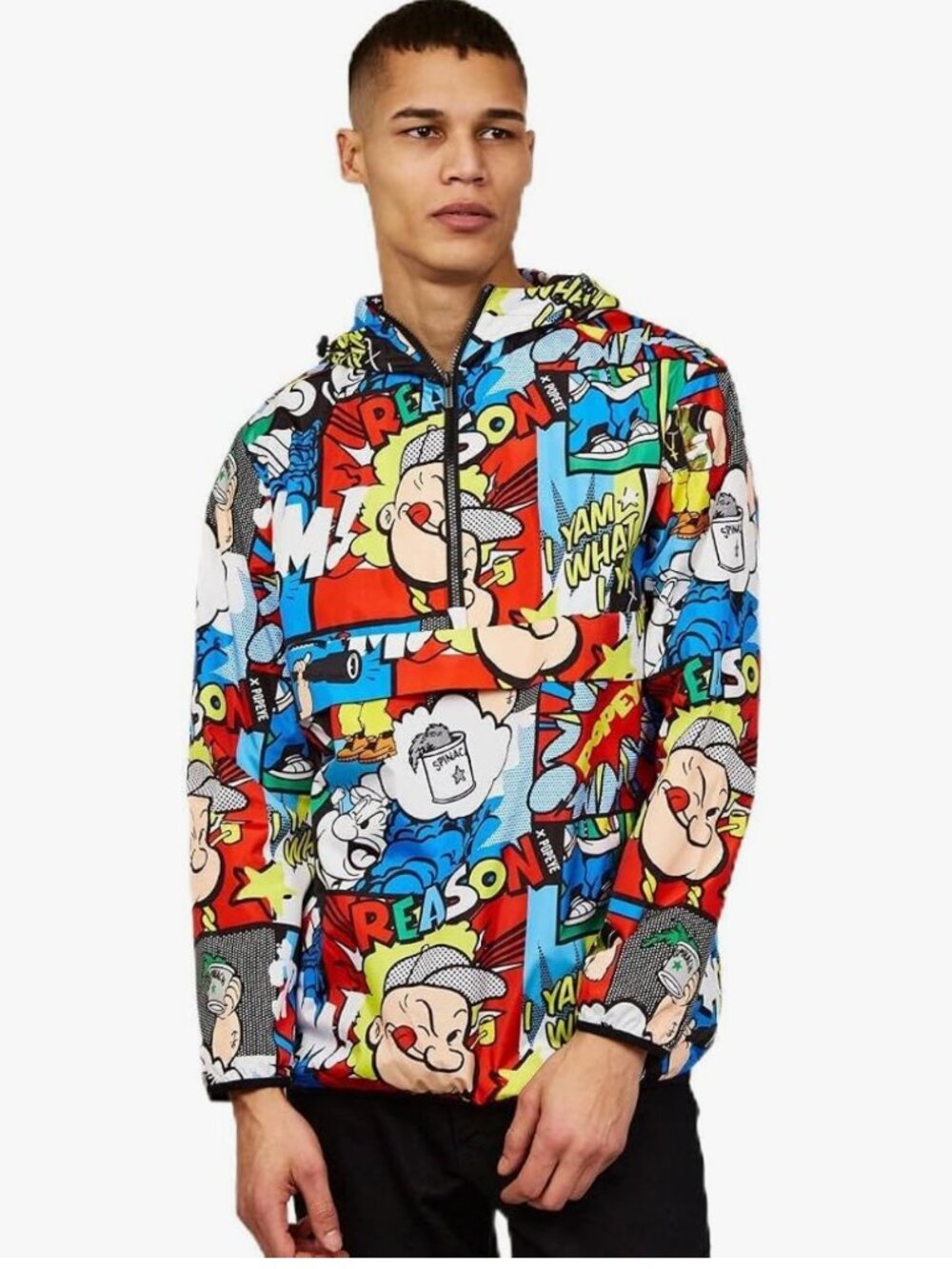 Reason Brand  Popeye Jacket Size Large NWT
